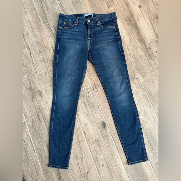 7 For All Mankind b(air) Ankle Skinny Jeans - Picture 1 of 6